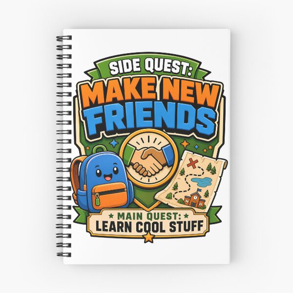 Item preview, Back to School – Side Quest: Make New Friends designed and sold by Fenay Designs.