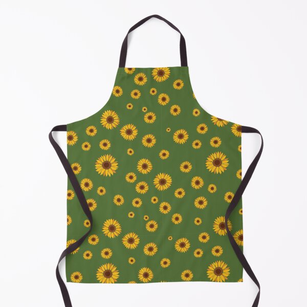Item preview, Sunflower Scatter on Green designed and sold by Qousqoza7.