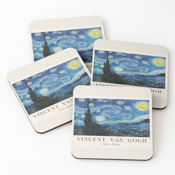 Item preview, Vincent van Gogh - Starry Night designed and sold by FaizArtShop.