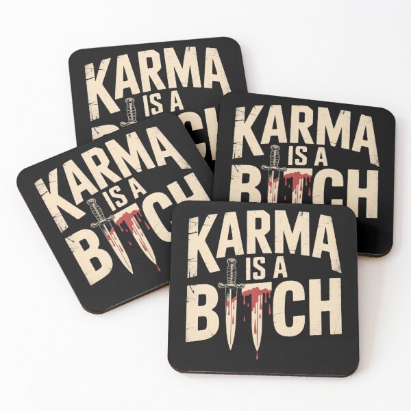 Item preview, KARMA IS A BITCH designed and sold by 123ks.