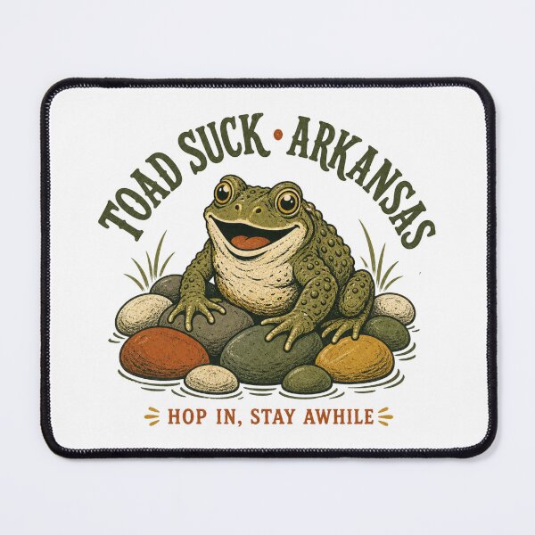 Item preview, Toad Suck Arkansas Vintage Funny Travel Souvenir designed and sold by HROC.