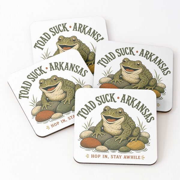 Item preview, Toad Suck Arkansas Vintage Funny Travel Souvenir designed and sold by HROC.