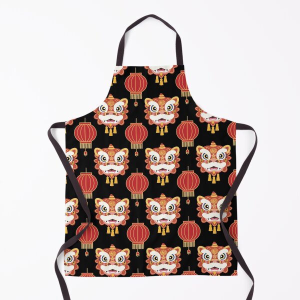 Item preview, Chinese New Year Lion Dance Pattern designed and sold by Zaya_art.
