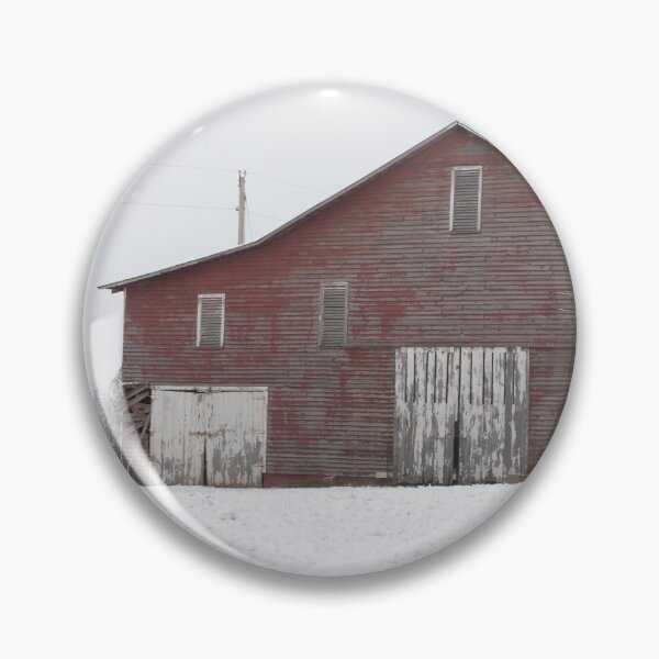 Artikelvorschau, Red Barn in the Snow entworfen und verkauft von NateNelsonPhoto.