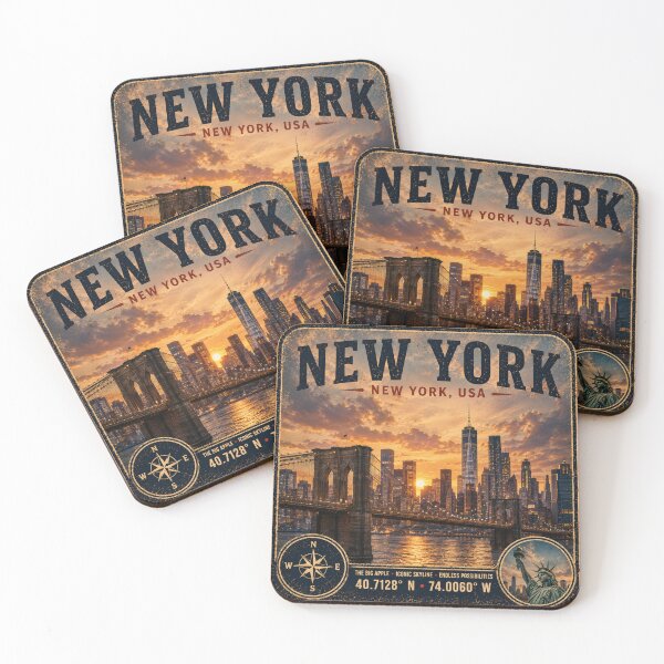 Item preview, New York Manhattan Sunset designed and sold by naturalsurvival.