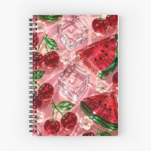 Item preview, Cherry Watermelon Summer Pattern designed and sold by EatPrayLive.