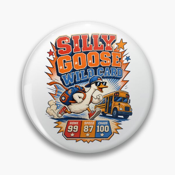 Item preview, Back to School – Silly Goose Wild Card designed and sold by Fenay Designs.