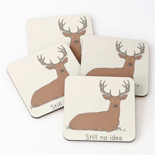Item preview, Still no idea ( Still no eyed deer ) designed and sold by Probably Fine Design.