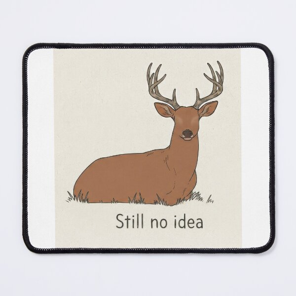Item preview, Still no idea ( Still no eyed deer ) designed and sold by Probably Fine Design.
