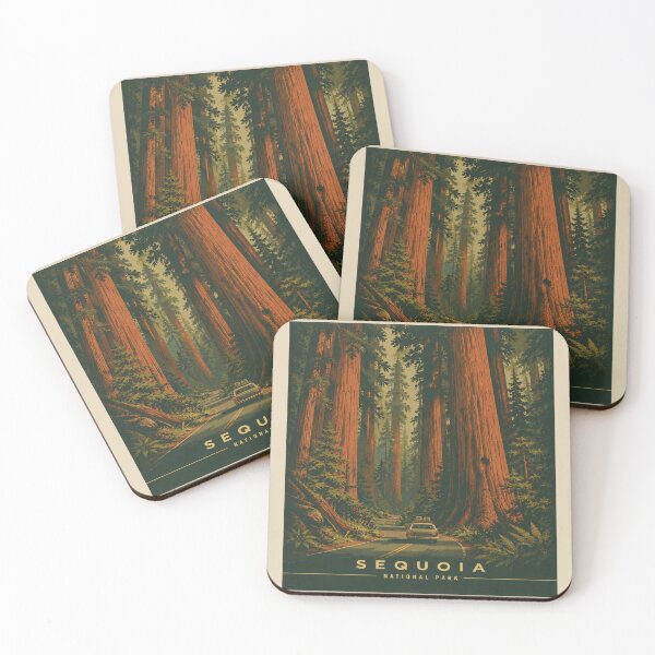 Item preview, Sequoia National Park vintage postcard designed and sold by sami123456.