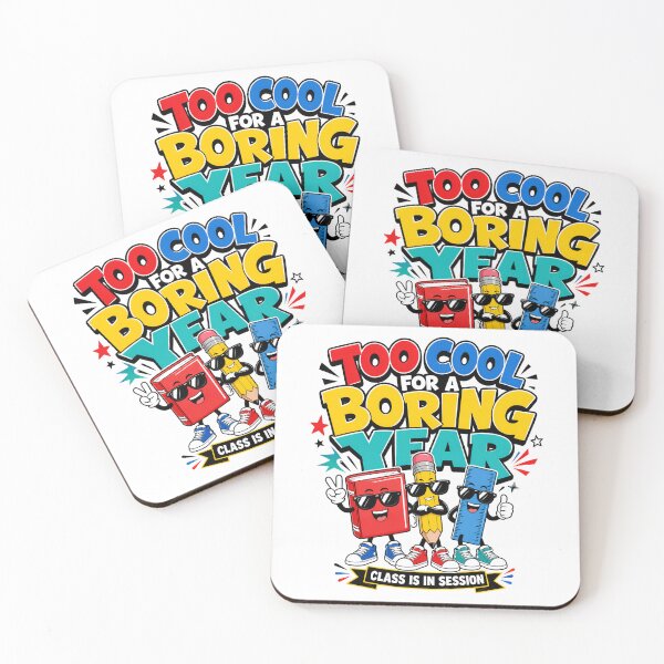 Item preview, Back to School – Too Cool for a Boring Year designed and sold by Fenay Designs.