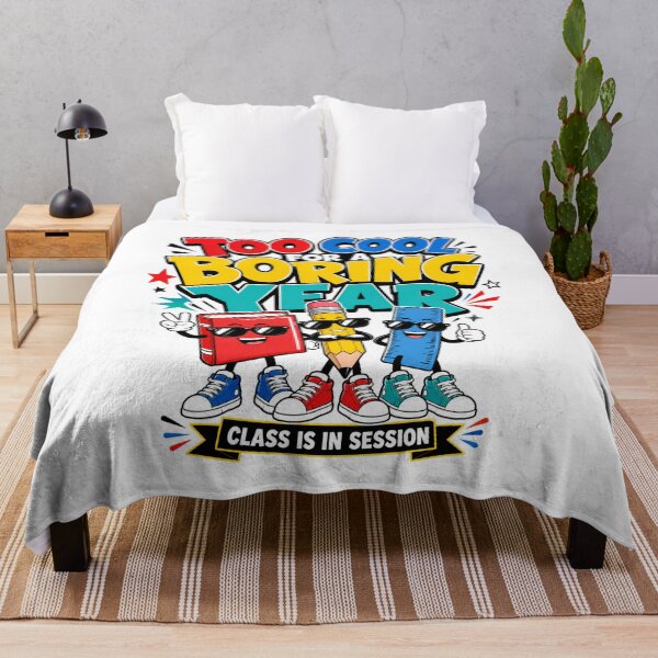 Item preview, Back to School – Too Cool for a Boring Year designed and sold by Fenay Designs.