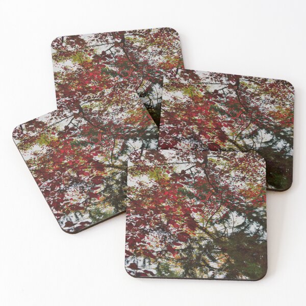 Item preview, Fall Leaves in an Abstract Autumn Foliage Background  designed and sold by by-jwp.