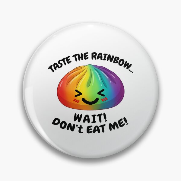 Item preview, Kawaii Rainbow Dumpling squishy Bao raviolo txt designed and sold by made4K.