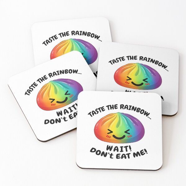 Item preview, Kawaii Rainbow Dumpling squishy Bao raviolo txt designed and sold by made4K.
