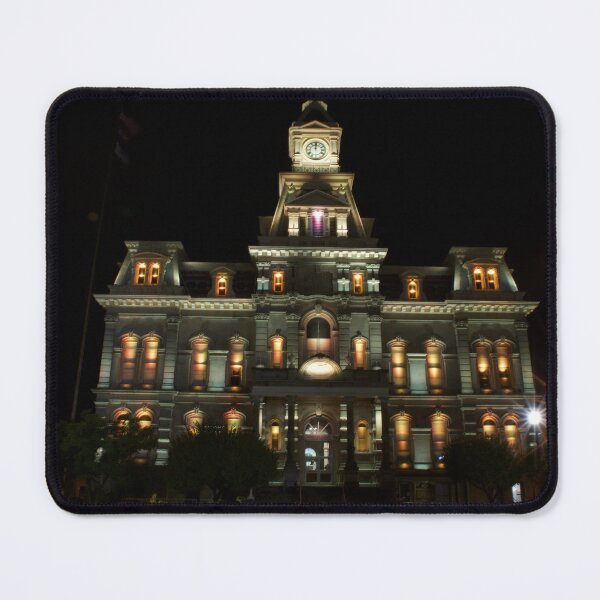 Item preview, Historic Courthouse at Night designed and sold by NateNelsonPhoto.