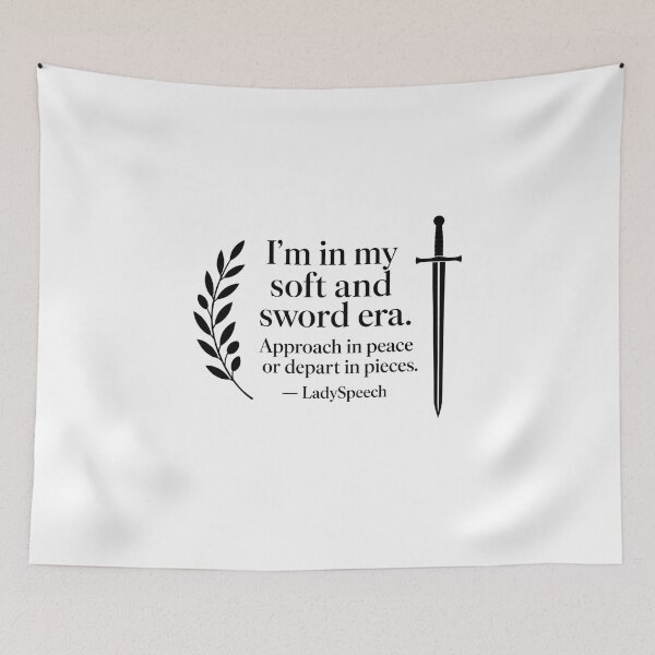 Item preview, Soft and Sword Era.  designed and sold by LadySpeech.