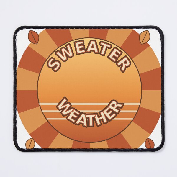 Item preview, Sweater Weather Retro 70s Sun Autumn Badge designed and sold by DraakMonster013.