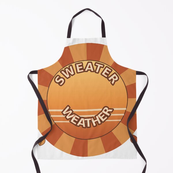 Item preview, Sweater Weather Retro 70s Sun Autumn Badge designed and sold by DraakMonster013.
