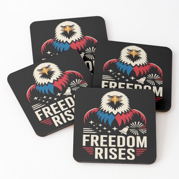 Item preview, Freedom – Patriotic American Eagle Independence Celebration Design designed and sold by Taans-Creation.