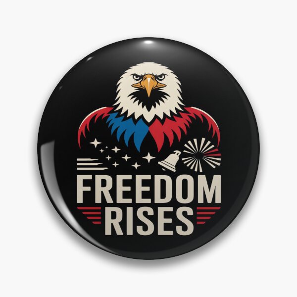 Item preview, Freedom – Patriotic American Eagle Independence Celebration Design designed and sold by Taans-Creation.