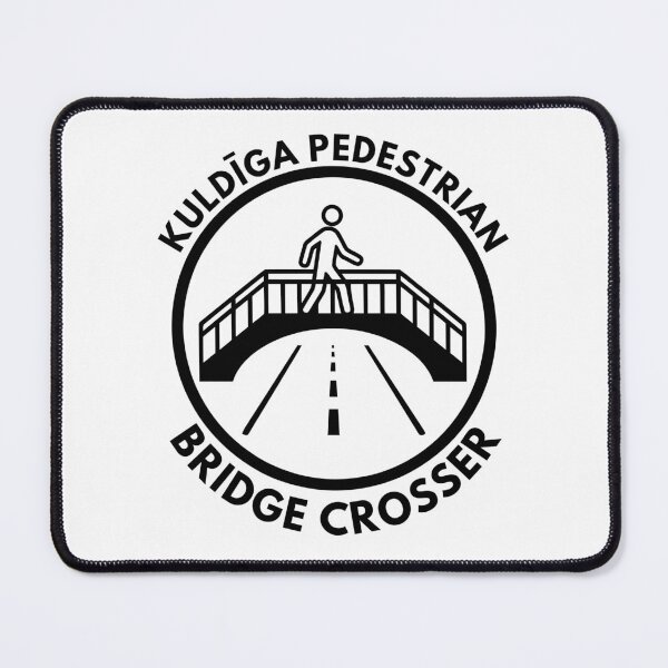 Item preview, Latvia : Kuldiga pedestrian bridge crosser designed and sold by Peerless-Prime.