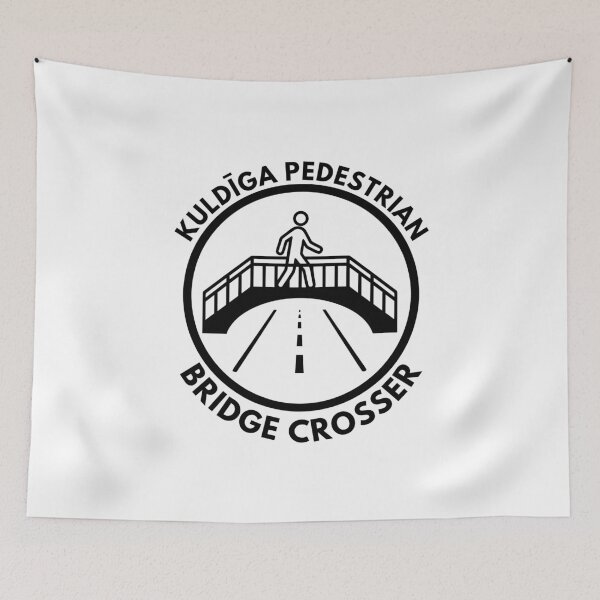 Item preview, Latvia : Kuldiga pedestrian bridge crosser designed and sold by Peerless-Prime.