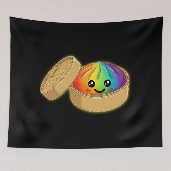Item preview, Kawaii Rainbow Dumpling squishy Bao raviolo rainbow unboxing designed and sold by made4K.