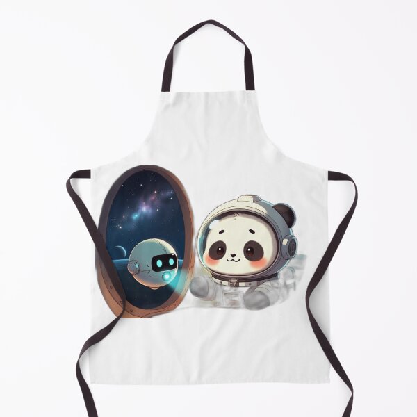 Item preview, Cute Space Panda Astronaut RuRu — Kawaii Panda in Space designed and sold by PandaInkDQT.
