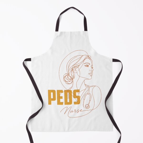 Item preview, Peds Nurse Line Art — Pediatric Nurse Gift | Aesthetic RN Portrait Shirt designed and sold by KiwyStudio.