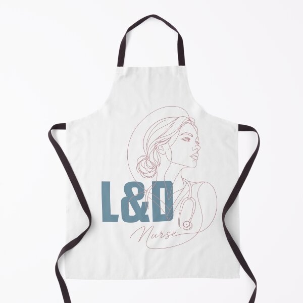 Item preview, L&D Nurse Line Art — Labor and Delivery Nurse Gift | Aesthetic RN Portrait Shirt designed and sold by KiwyStudio.