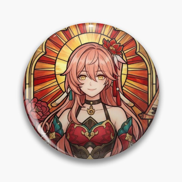 Item preview, Stained Glass Guinaifen designed and sold by Thunderbelts.
