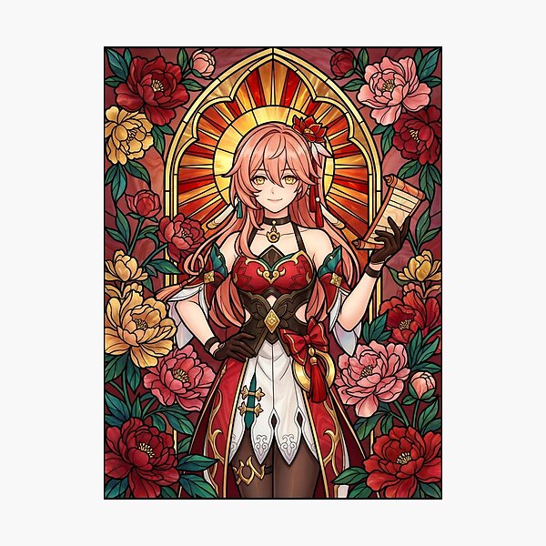 Item preview, Stained Glass Guinaifen designed and sold by Thunderbelts.