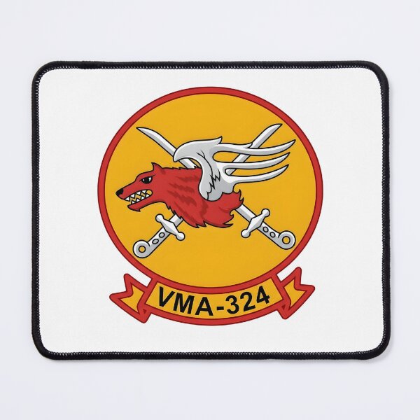 Item preview, US Marine Corps VMA-324 Vagabonds Squadron Patch designed and sold by CharlieDesings.