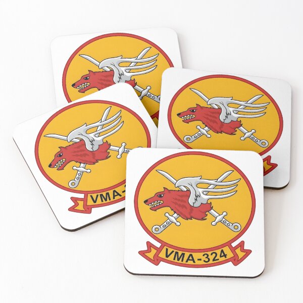 Item preview, US Marine Corps VMA-324 Vagabonds Squadron Patch designed and sold by CharlieDesings.