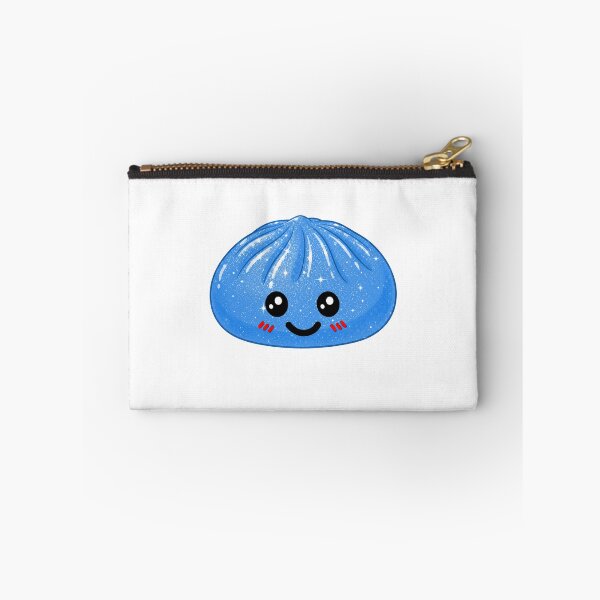 Item preview, Kawaii Rainbow Dumpling squishy Bao raviolo light blue designed and sold by made4K.