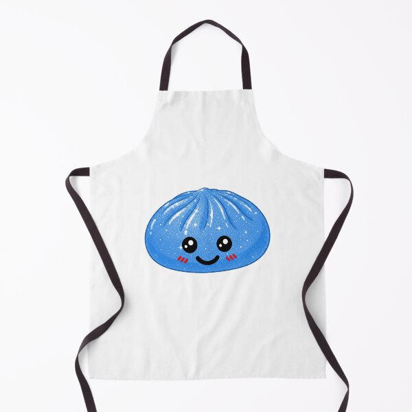 Item preview, Kawaii Rainbow Dumpling squishy Bao raviolo light blue designed and sold by made4K.