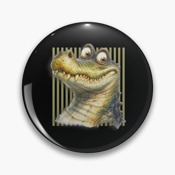 Item preview, Funny Alligator - Cartoon Funny Illustration  designed and sold by Wilcox PhotoArt.