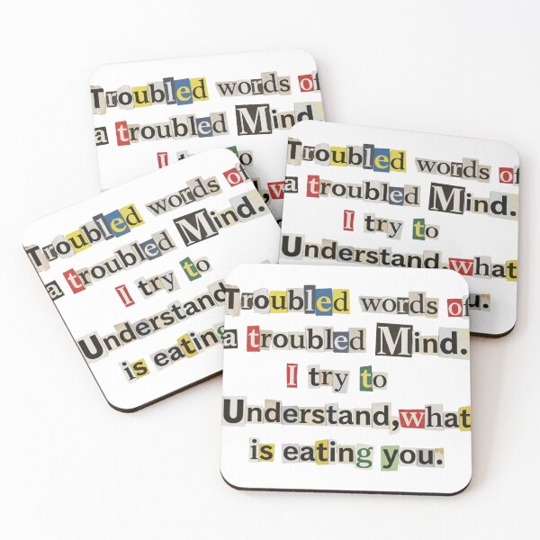 Item preview, Troubled words of a troubled mind... designed and sold by Earlrose.