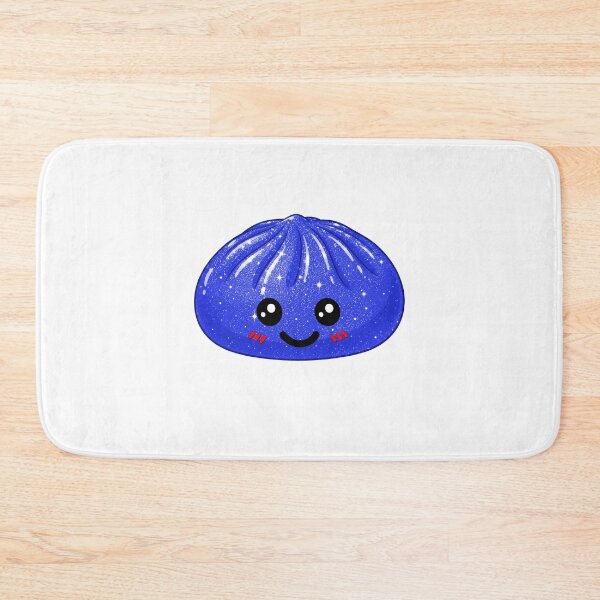 Item preview, Kawaii Rainbow Dumpling squishy Bao raviolo blue designed and sold by made4K.