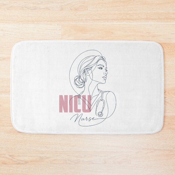 Item preview, NICU Nurse Line Art — Neonatal Nurse Gift | NICU RN Clock Aesthetic Nurse Portrait designed and sold by KiwyStudio.