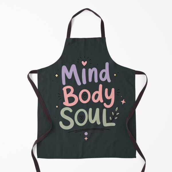 Item preview, Mind Body Soul Cute Wellness Typography | Minimal Pastel Self Care Aesthetic Design designed and sold by Sanika arts .