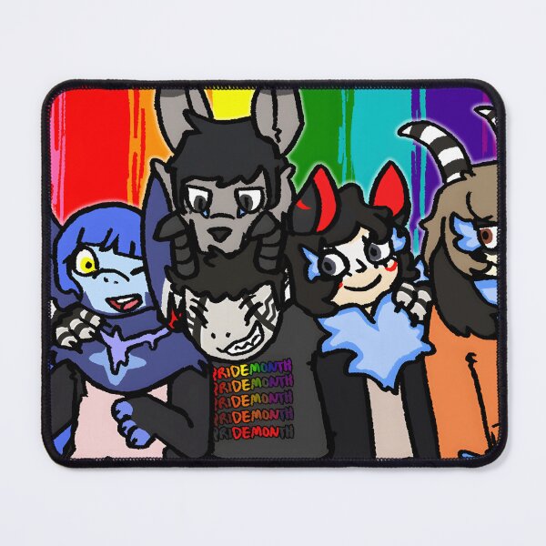 Item preview, Pride Month Monster Crew designed and sold by PeaceTypo.