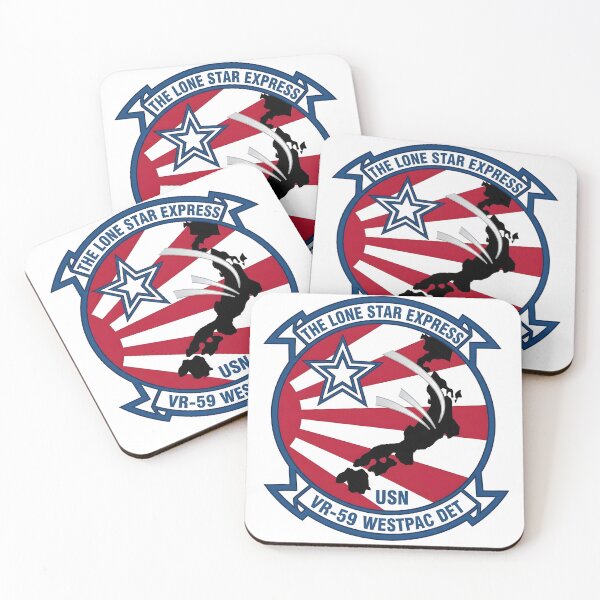 Item preview, US Navy VR-59 Lone Star Express WESTPAC Detachment Patch designed and sold by CharlieDesings.