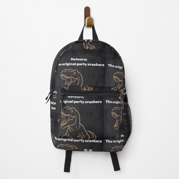 Item preview, Meteors Original Party Crashers Chalkboard T-Rex Meme designed and sold by Meteor Mercher Shop.