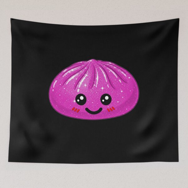 Item preview, Kawaii Rainbow Dumpling squishy Bao raviolo fucsia designed and sold by made4K.