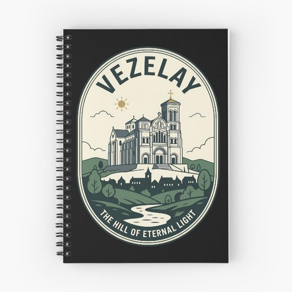 Item preview, Vezelay France Vintage Travel Emblem Basilica designed and sold by k3rstman1.