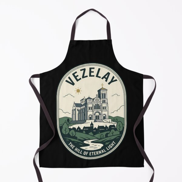 Item preview, Vezelay France Vintage Travel Emblem Basilica designed and sold by k3rstman1.