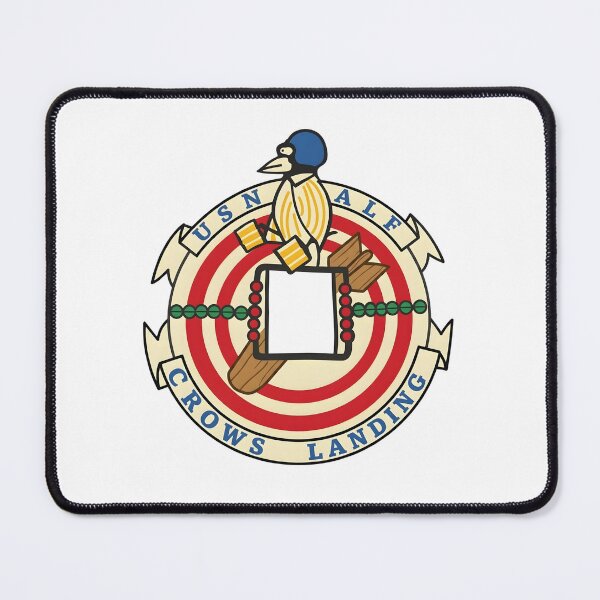Item preview, US Navy NALF Crows Landing Auxiliary Airfield Patch designed and sold by CharlieDesings.