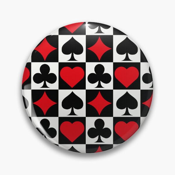 Item preview, Playing Cards Suit Checkerboard Pattern designed and sold by Zaya_art.